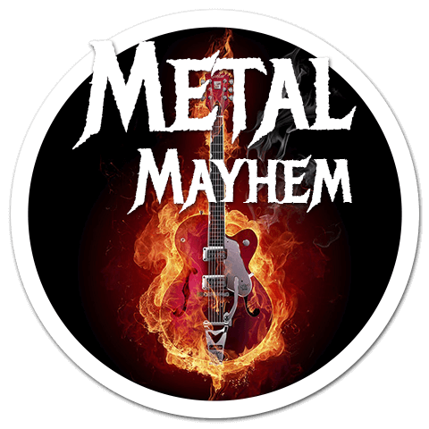 Metal Mayhem guitar course logo