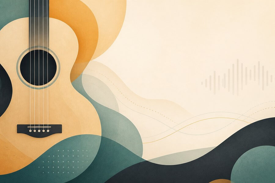 Abstract guitar lessons for autistic children image