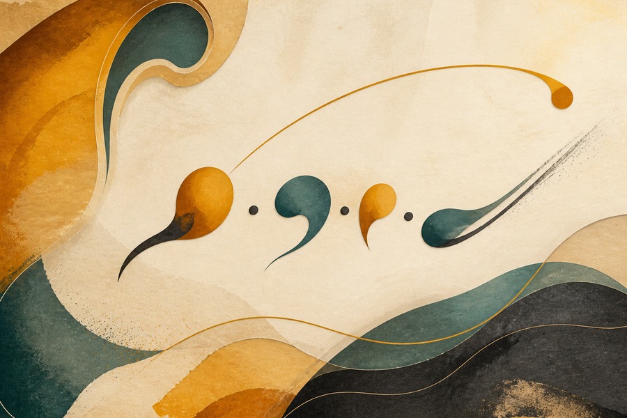 Guitar Phrasing for Beginners: Make a Short Lead Line Speak Abstract editorial illustration for Guitar Phrasing for Beginners: Make a Short Lead Line Speak