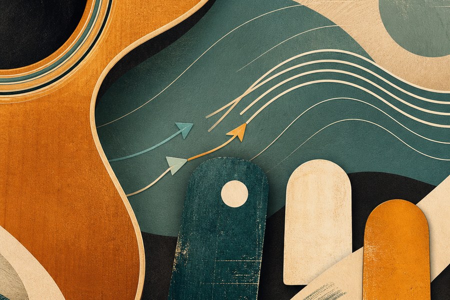 Abstract guitar techniques for beginners article image Abstract guitar techniques for beginners article image