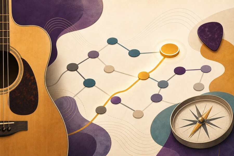 Abstract image for choosing a guitar teacher in Leeds